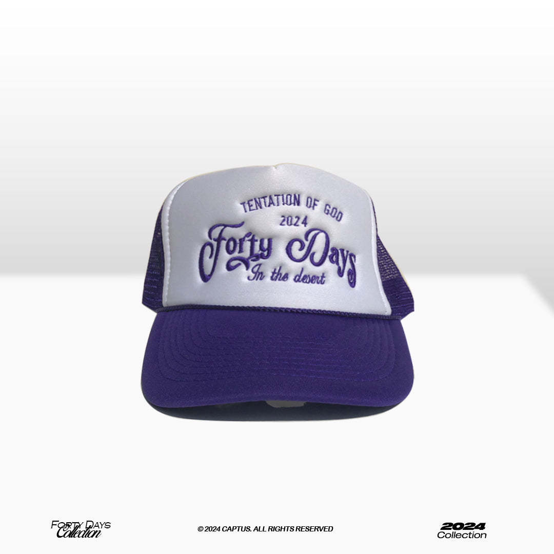 Forty Days - Trucker Captus Purpple